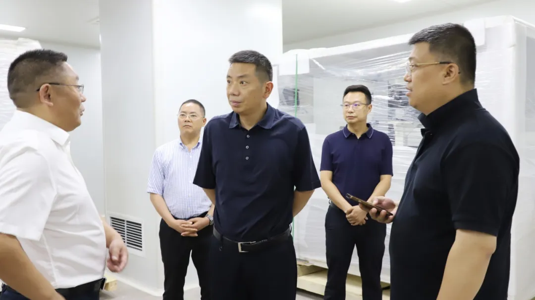 李祝榮調研重點項目推進情況